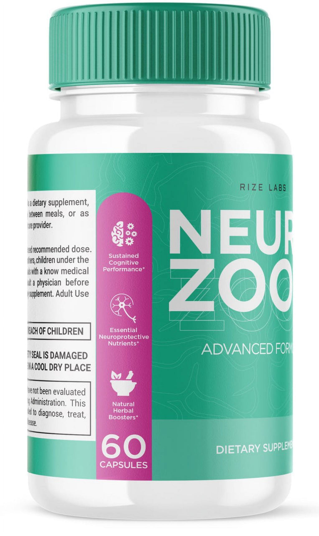 (2 Pack) Brain Boost Supplement, 120 Capsules W68793