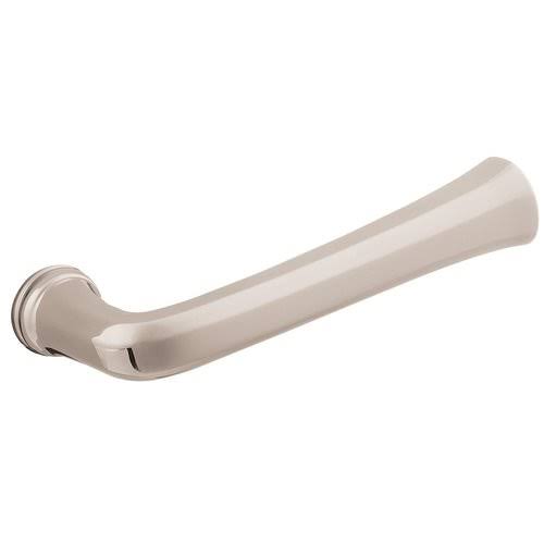 Satin Brass and Brown Single Right Hand Estate Lever F922