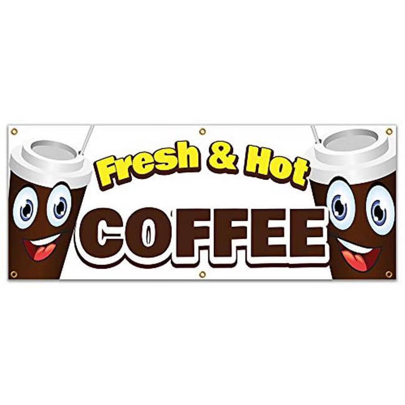Concession Stand Food Truck Single Sided Banner J428340