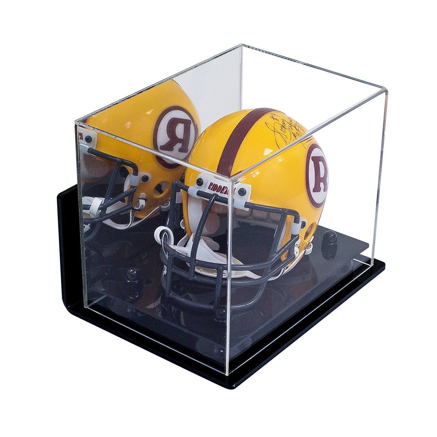Clear Acrylic Display Case with Black Risers H6174