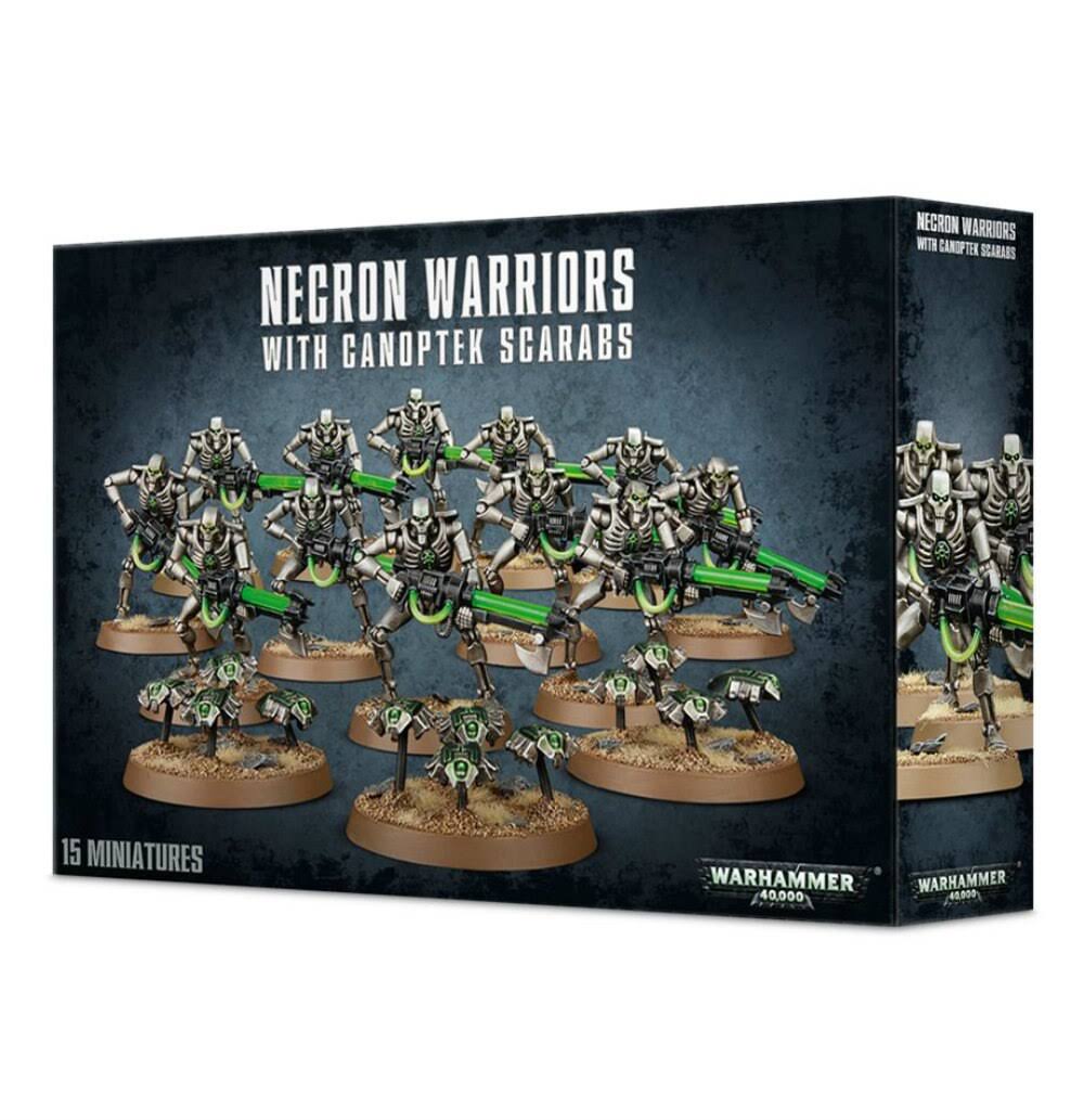 Warhammer Necron Warriors with Canoptek Scarabs G3714